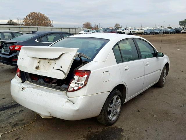 1G8AJ52F65Z182784 - 2005 SATURN ION LEVEL WHITE photo 4