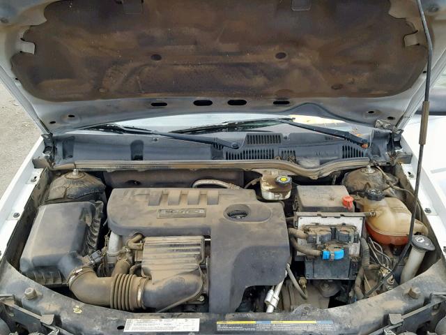 1G8AJ52F65Z182784 - 2005 SATURN ION LEVEL WHITE photo 7