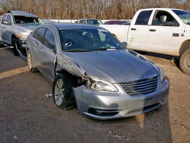 1C3CCBCG1EN100406 - 2014 CHRYSLER 200 LIMITE SILVER photo 1