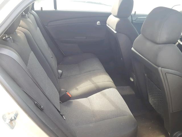 1G1ZH57B39F108121 - 2009 CHEVROLET MALIBU 1LT 金色 照片 6