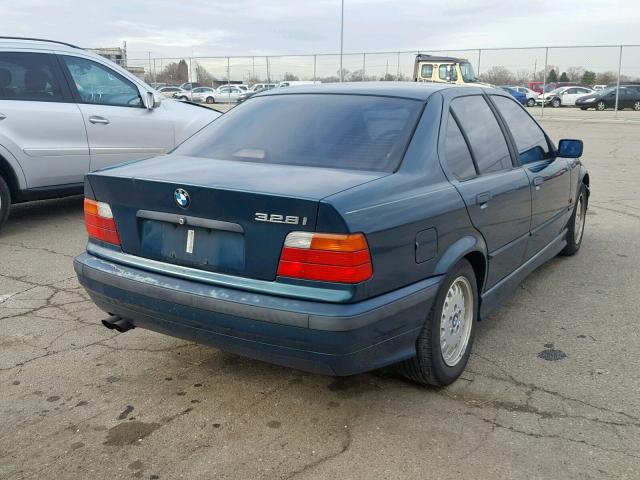 WBACD4322TAV40368 - 1996 BMW 328 I AUTO GREEN photo 4
