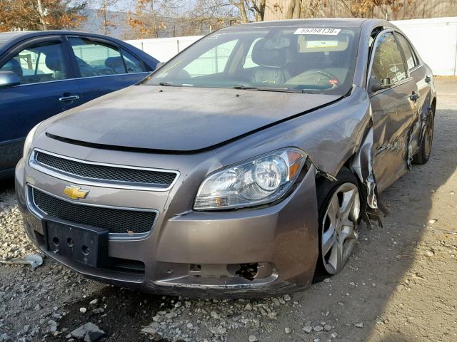 1G1ZB5E01CF209667 - 2012 CHEVROLET MALIBU LS ნაცრისფერი ფოტო 2