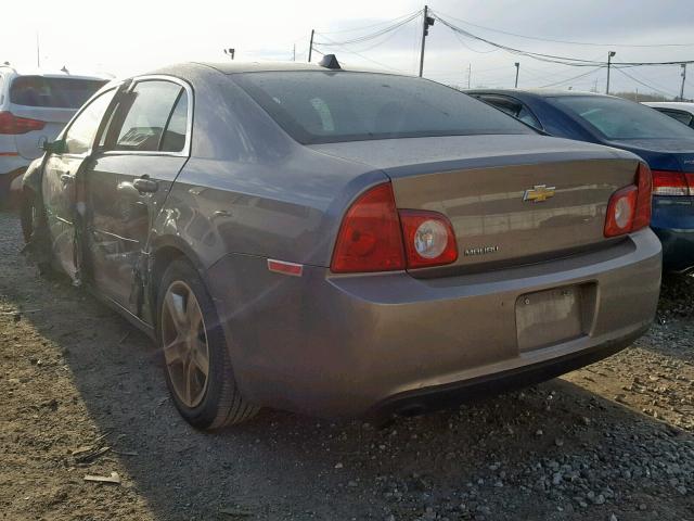 1G1ZB5E01CF209667 - 2012 CHEVROLET MALIBU LS ნაცრისფერი ფოტო 3