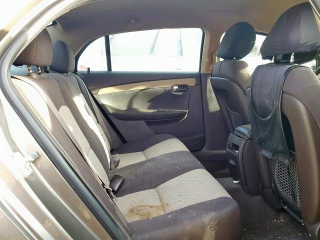 1G1ZB5E01CF209667 - 2012 CHEVROLET MALIBU LS ნაცრისფერი ფოტო 6