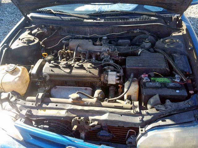 2T1BB02E3TC140243 - 1996 TOYOTA COROLLA DX BLUE photo 7