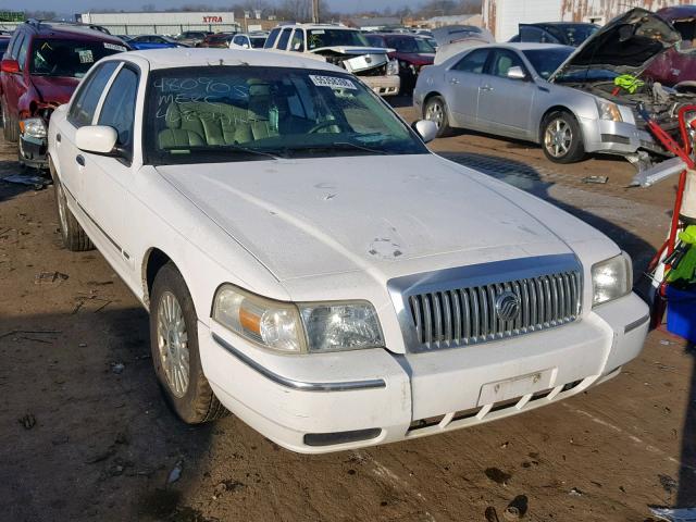 2MEFM75V36X631197 - 2006 MERCURY GRAND MARQ WHITE photo 1