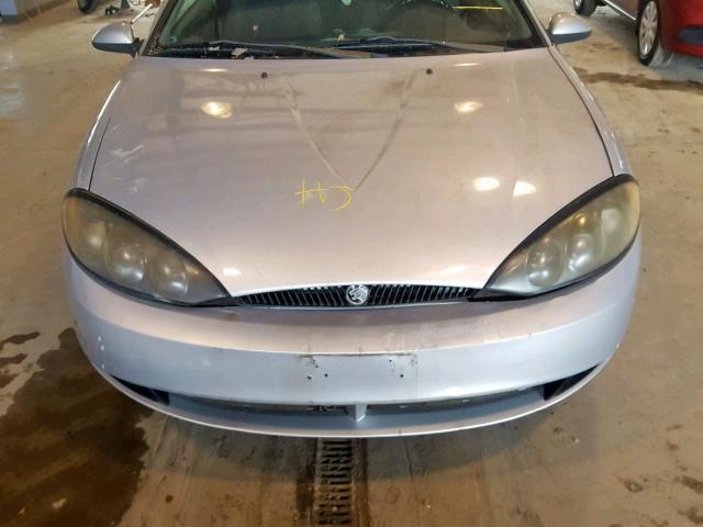 1ZWHT61L0X5669090 - 1999 MERCURY COUGAR V6 SILVER photo 7