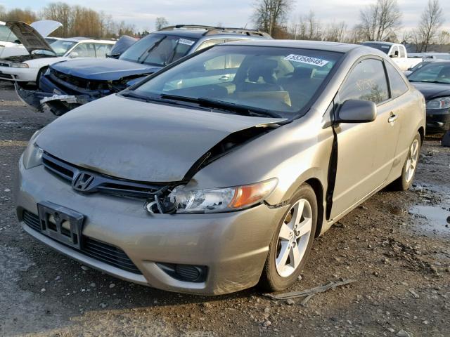 2HGFG12918H543793 - 2008 HONDA CIVIC EXL BROWN photo 2