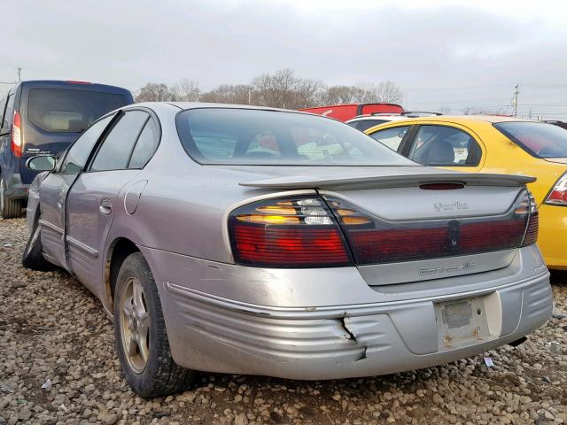 1G2HX54K014212967 - 2001 PONTIAC BONNEVILLE SILVER photo 3