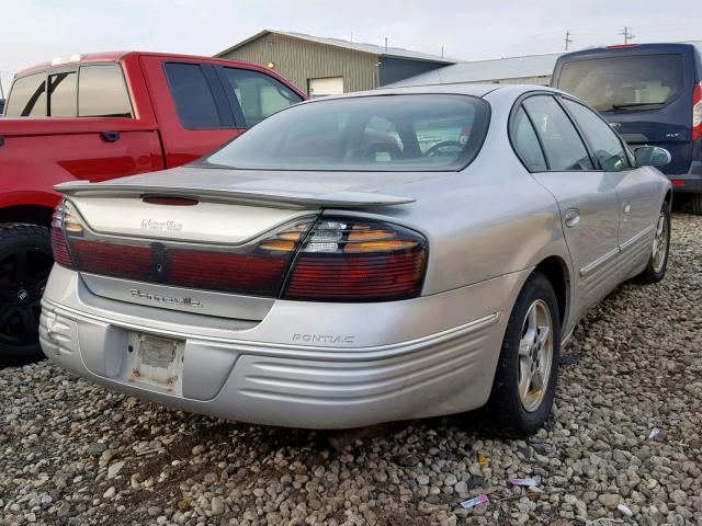 1G2HX54K014212967 - 2001 PONTIAC BONNEVILLE SILVER photo 4