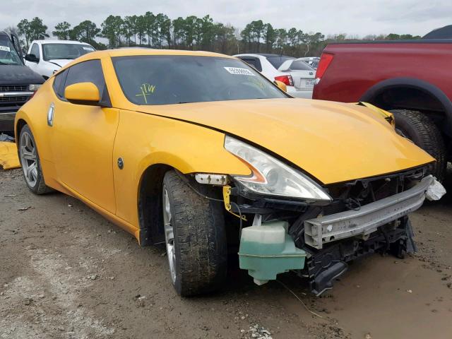 JN1AZ44E29M402148 - 2009 NISSAN 370Z YELLOW photo 1