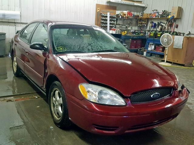 1FAFP55S44G193415 - 2004 FORD TAURUS SES MAROON photo 1