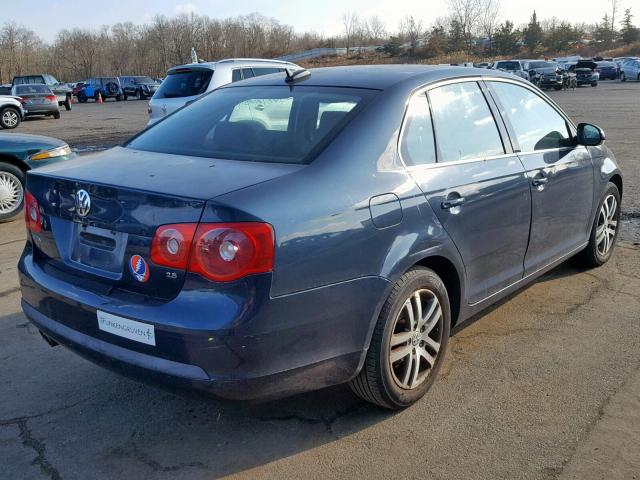 3VWSG71K76M744453 - 2006 VOLKSWAGEN JETTA 2.5 BLUE photo 4