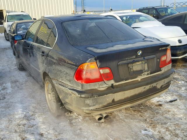 WBAAV53421JR80079 - 2001 BMW 330 I BLUE photo 3