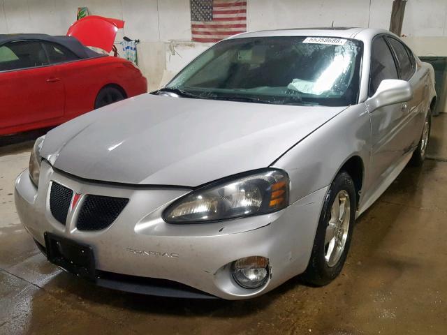 2G2WP552481137198 - 2008 PONTIAC GRAND PRIX SILVER photo 2