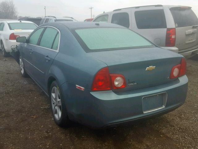 1G1ZG57B09F259453 - 2009 CHEVROLET MALIBU LS ლურჯი ფოტო 3