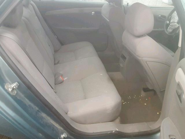 1G1ZG57B09F259453 - 2009 CHEVROLET MALIBU LS ლურჯი ფოტო 6