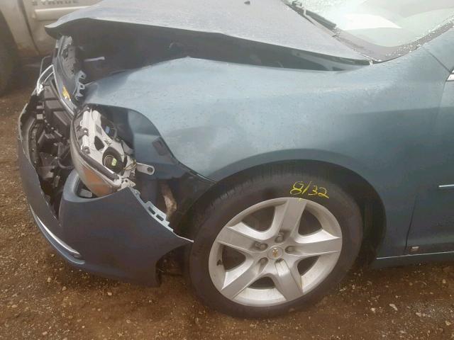 1G1ZG57B09F259453 - 2009 CHEVROLET MALIBU LS ლურჯი ფოტო 9