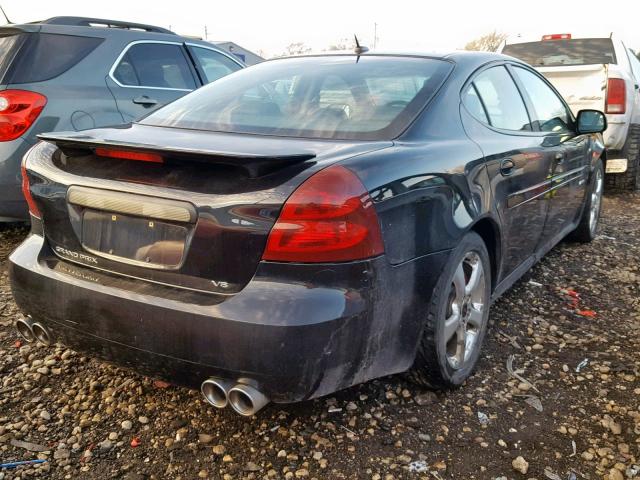 2G2WC55C261169908 - 2006 PONTIAC GRAND PRIX შავი ფოტო 4
