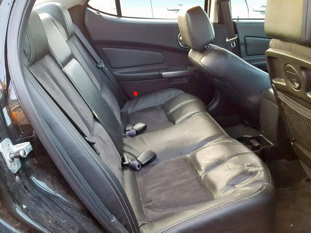 2G2WC55C261169908 - 2006 PONTIAC GRAND PRIX შავი ფოტო 6