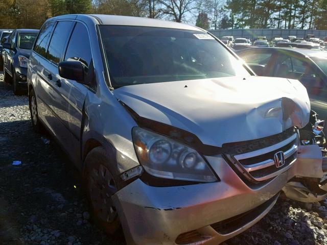 5FNRL38257B094541 - 2007 HONDA ODYSSEY LX SILVER photo 1