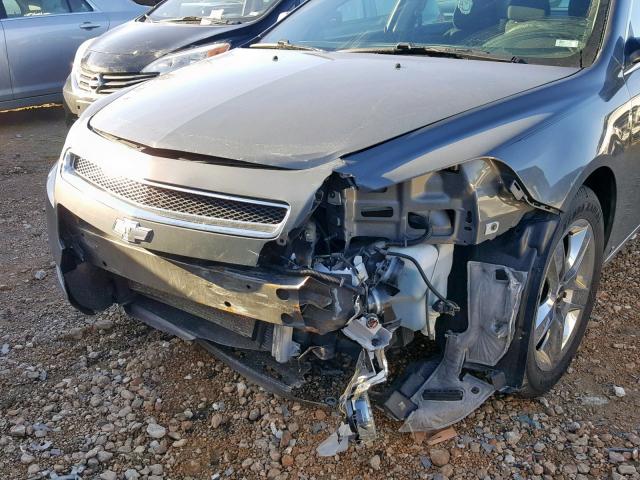 1G1ZH57B79F177555 - 2009 CHEVROLET MALIBU 1LT 灰色 照片 9