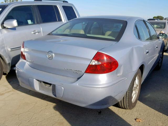 2G4WD582361105013 - 2006 BUICK LACROSSE C SILVER photo 4