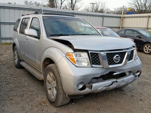 5N1AR18W77C604951 - 2007 NISSAN PATHFINDER SILVER photo 1