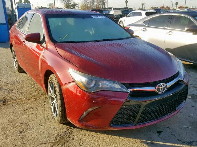 4T1BF1FK0FU898702 - 2015 TOYOTA CAMRY LE BURGUNDY photo 1