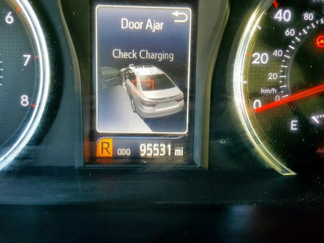 4T1BF1FK0FU898702 - 2015 TOYOTA CAMRY LE BURGUNDY photo 8