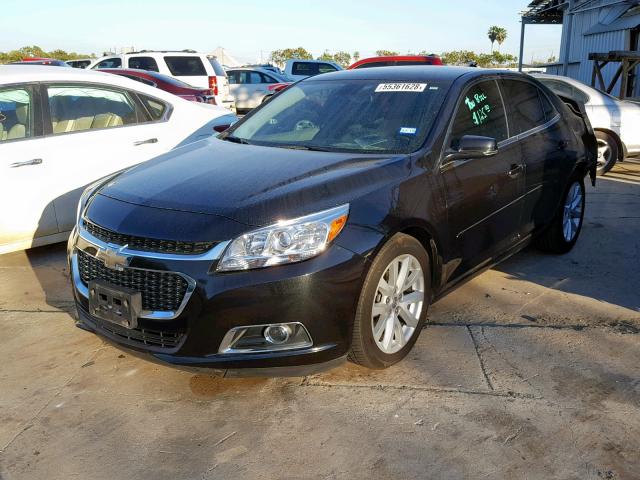 1G11E5SL6EF260135 - 2014 CHEVROLET MALIBU 2LT BLACK photo 2