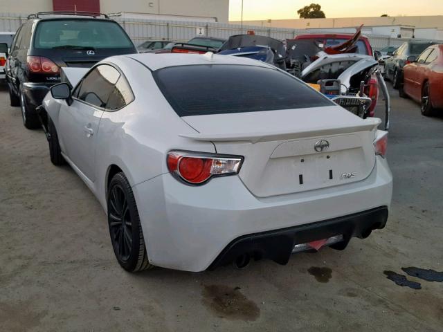 JF1ZNAA13F9704953 - 2015 TOYOTA SCION FR-S GRAY photo 3