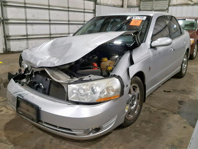 1G8JL54R74Y503463 - 2004 SATURN L300 LEVEL SILVER photo 2