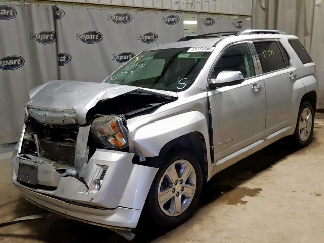 2GKALYEK0D6163155 - 2013 GMC TERRAIN DE SILVER photo 2