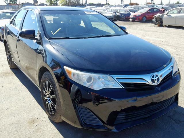 4T4BF1FK1CR174826 - 2012 TOYOTA CAMRY BASE BLACK photo 1