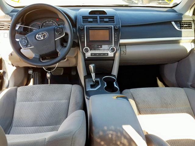 4T4BF1FK1CR174826 - 2012 TOYOTA CAMRY BASE BLACK photo 9