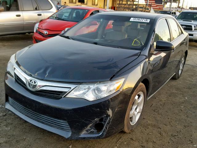 4T4BF1FK8CR169347 - 2012 TOYOTA CAMRY BASE შავი ფოტო 2