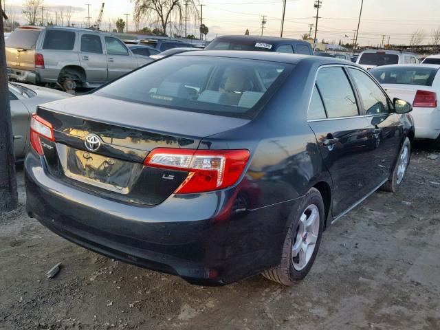 4T4BF1FK8CR169347 - 2012 TOYOTA CAMRY BASE შავი ფოტო 4