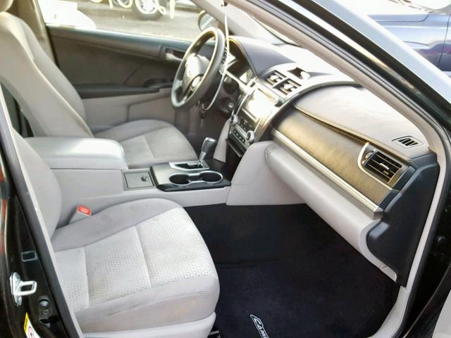 4T4BF1FK8CR169347 - 2012 TOYOTA CAMRY BASE შავი ფოტო 5