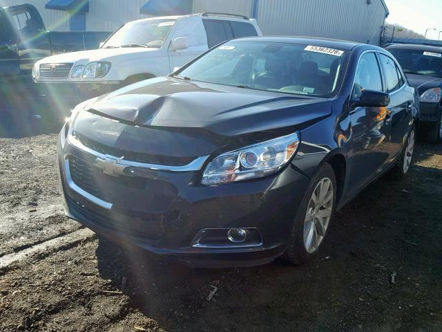1G11H5SL2EF131591 - 2014 CHEVROLET MALIBU LTZ ნაცრისფერი ფოტო 2