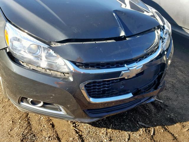 1G11H5SL2EF131591 - 2014 CHEVROLET MALIBU LTZ ნაცრისფერი ფოტო 9