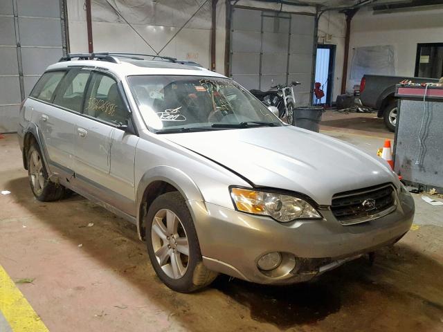 4S4BP86C364332046 - 2006 SUBARU LEGACY OUT SILVER photo 1