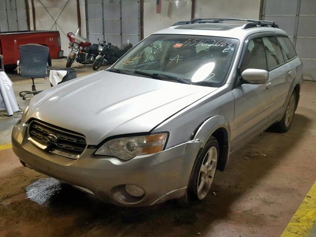 4S4BP86C364332046 - 2006 SUBARU LEGACY OUT SILVER photo 2