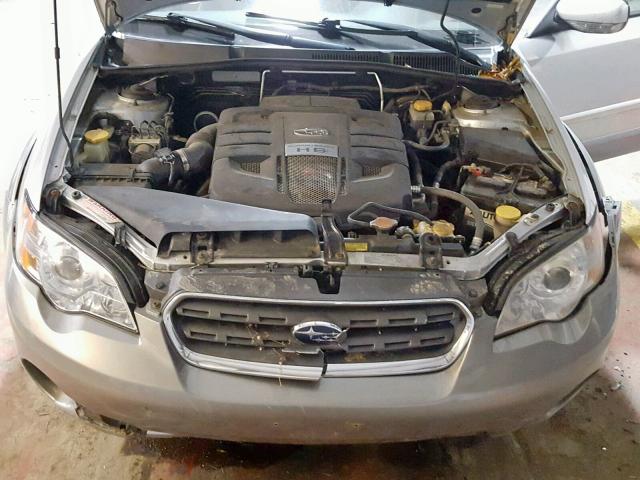 4S4BP86C364332046 - 2006 SUBARU LEGACY OUT SILVER photo 7