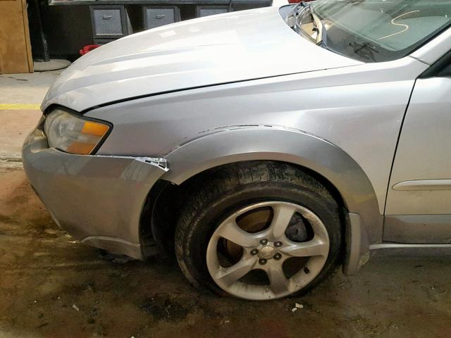 4S4BP86C364332046 - 2006 SUBARU LEGACY OUT SILVER photo 9