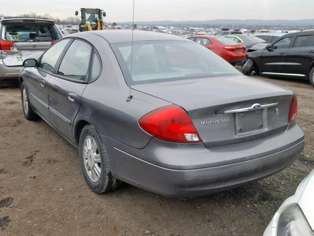 1FAFP56S43G233439 - 2003 FORD TAURUS SEL GRAY photo 3