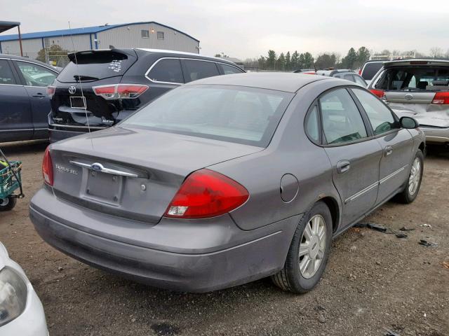 1FAFP56S43G233439 - 2003 FORD TAURUS SEL GRAY photo 4