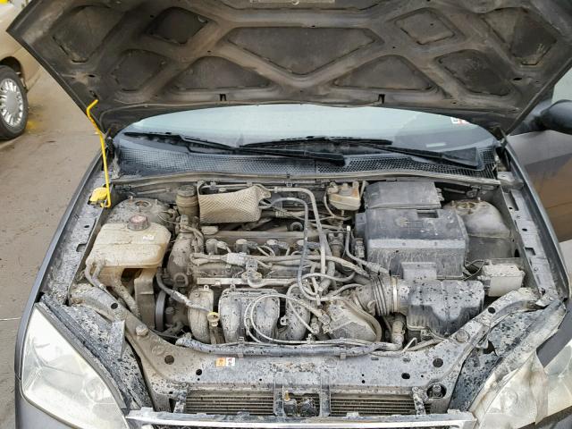 1FAFP36N75W151356 - 2005 FORD FOCUS ZXW GRAY photo 7