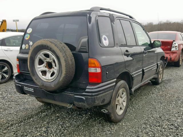 2CNBJ634736934591 - 2003 CHEVROLET TRACKER LT BLACK photo 4