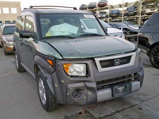 5J6YH27675L031070 - 2005 HONDA ELEMENT EX GREEN photo 9